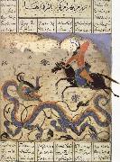 Prince Bahram i Gor slays the Dragon
